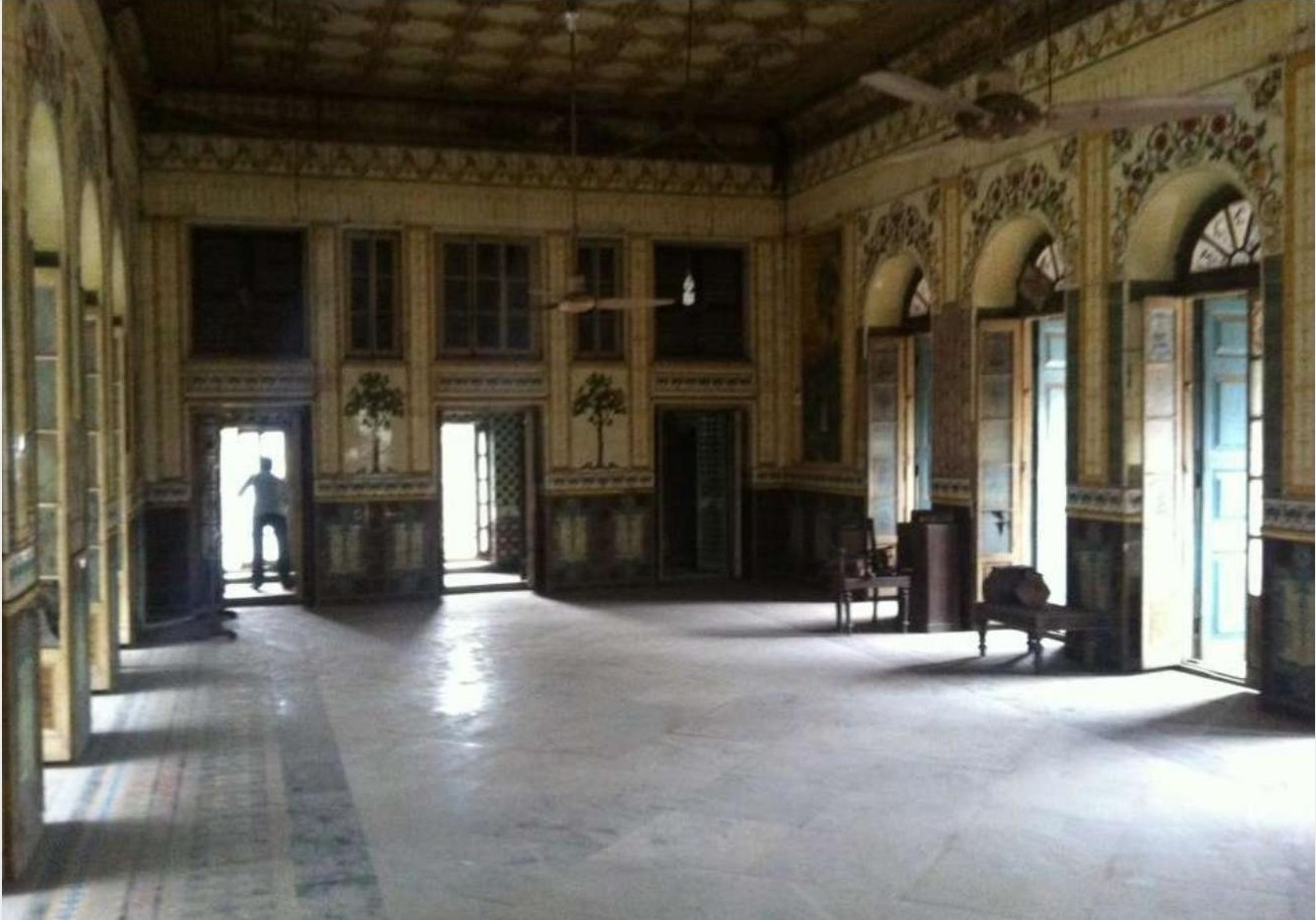 Darbar Hall, before restoration