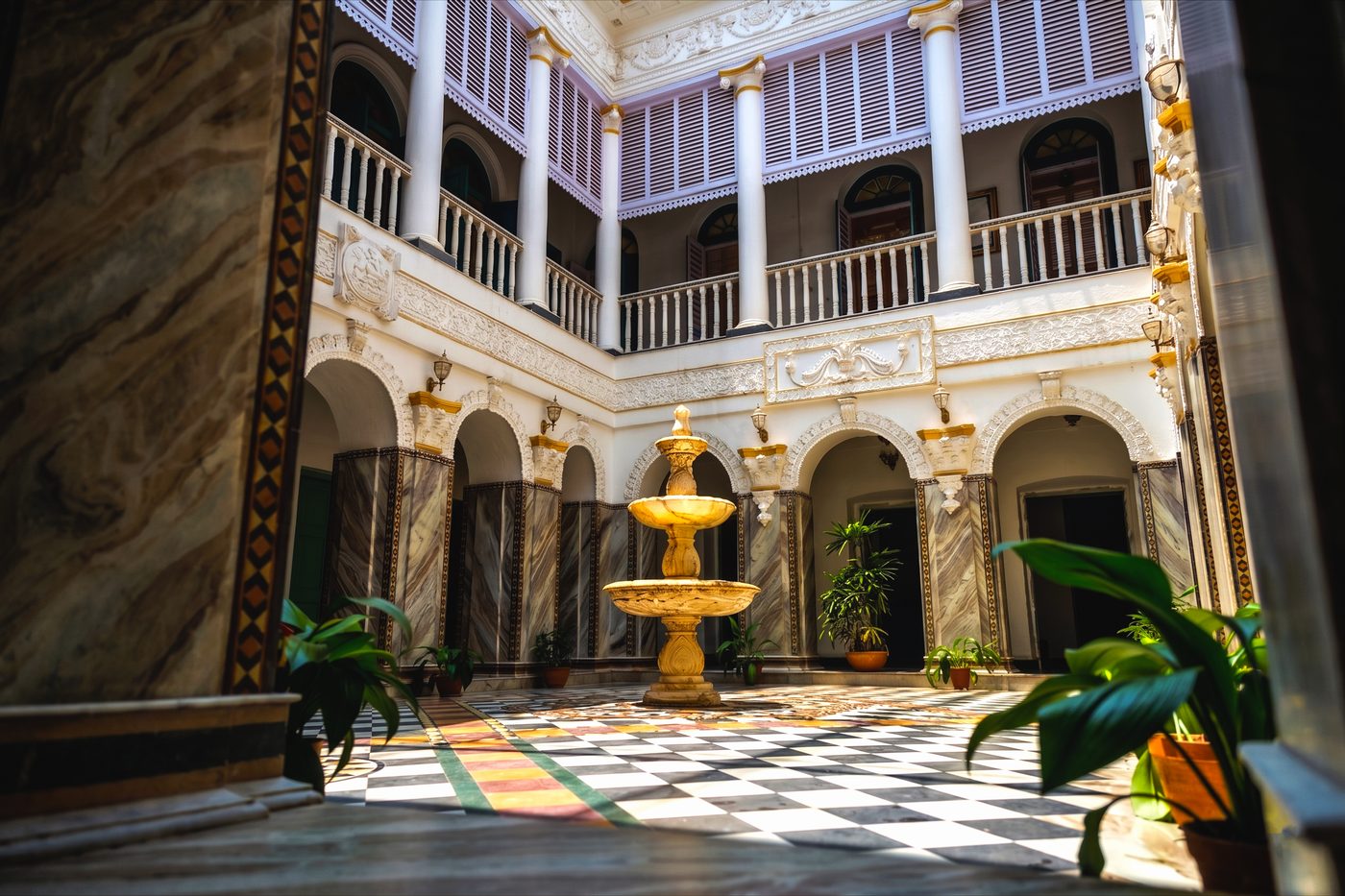 Bada Aangan courtyard